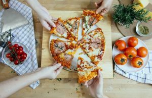sacharidy a tuky v pizze